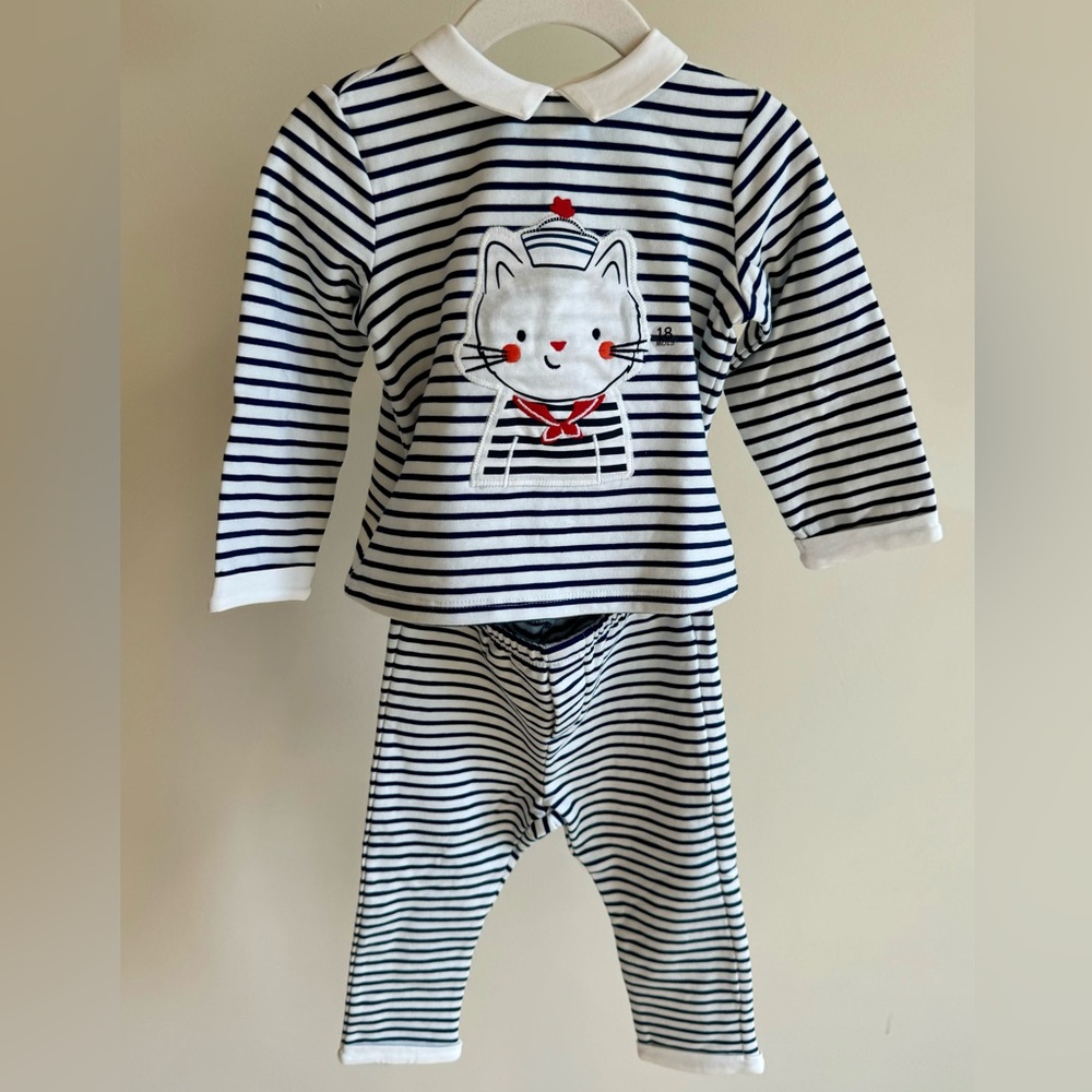 Baby pyjama Navy style Sergent Major